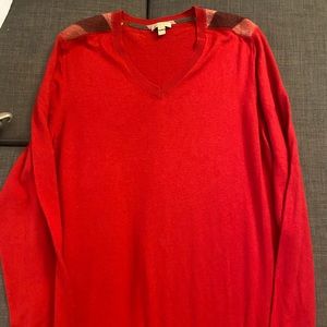 Burberry pull-over/ Sweater red size XXL authentic